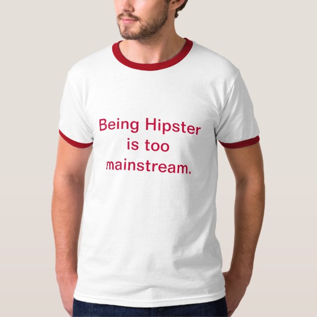 Hipster Tee Shirt (Framsida)