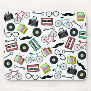 Hipster Themed Mousepad Musmatta