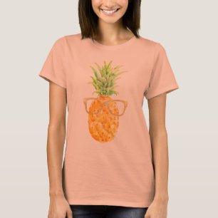 Hipster Tropical Pineapple T Shirt