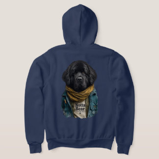 Hipster Urban Newf – Notta Bear Style T Shirt