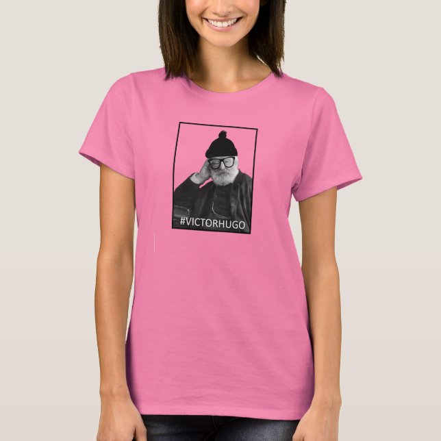 Hipster Victor Hugo Tee (Framsida)