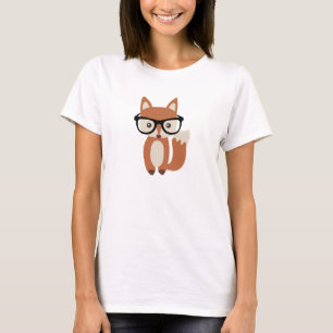 Hipsterbabyräv w/Glasses Tee