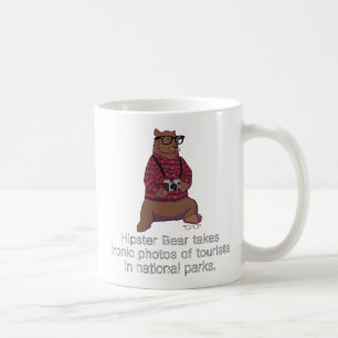 Hipsterbjörnmugg Kaffemugg