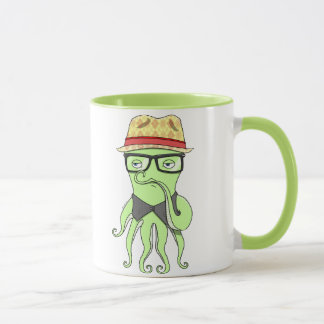 Hipsterbläckfisk Mugg