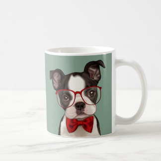HipsterBoston Terrier Kaffemugg
