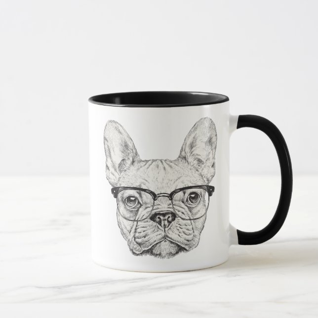 Hipsterbulldogg Mugg (Höger)
