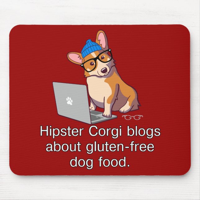 HipsterCorgi 2 Musmatta (Framsidan)