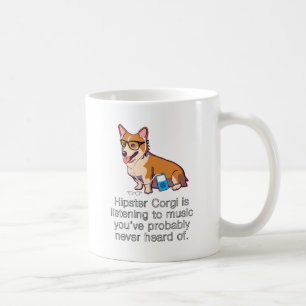 HipsterCorgi Kaffemugg