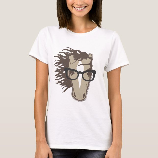 Hipsterhäst Tee (Framsida)