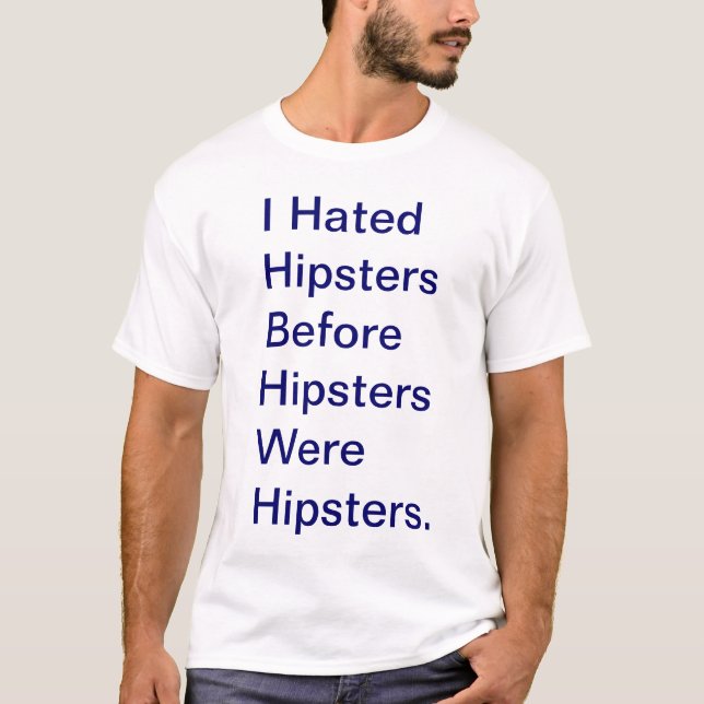 HipsterHater Tee (Framsida)