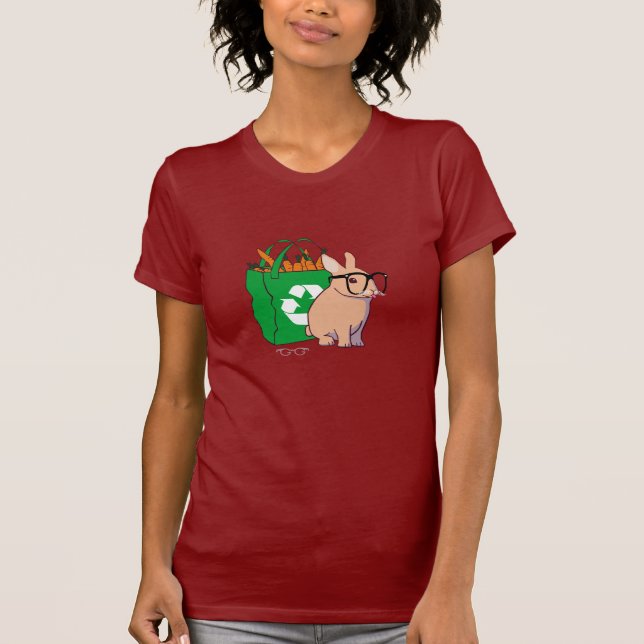 HipsterkaninT-tröja (utan text) Tee Shirt (Framsida)