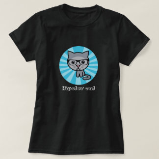 Hipsterkattt-skjorta T Shirt