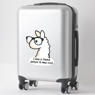 HipsterLlama Klistermärken