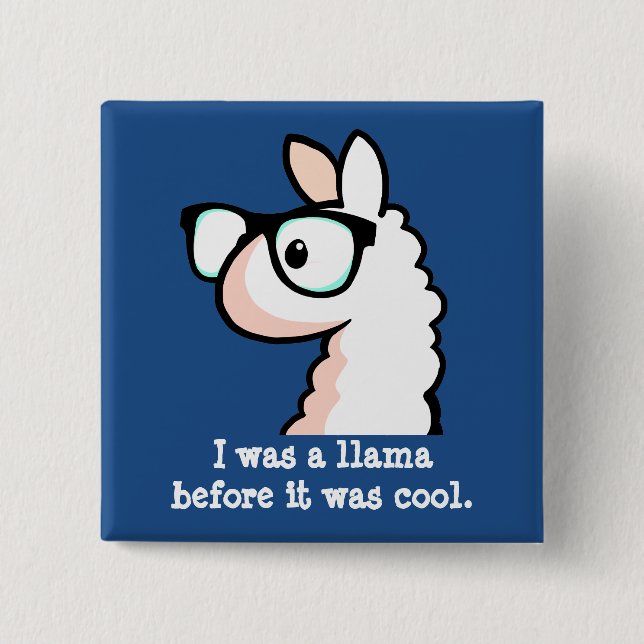 HipsterLlama Knapp (Framsida)