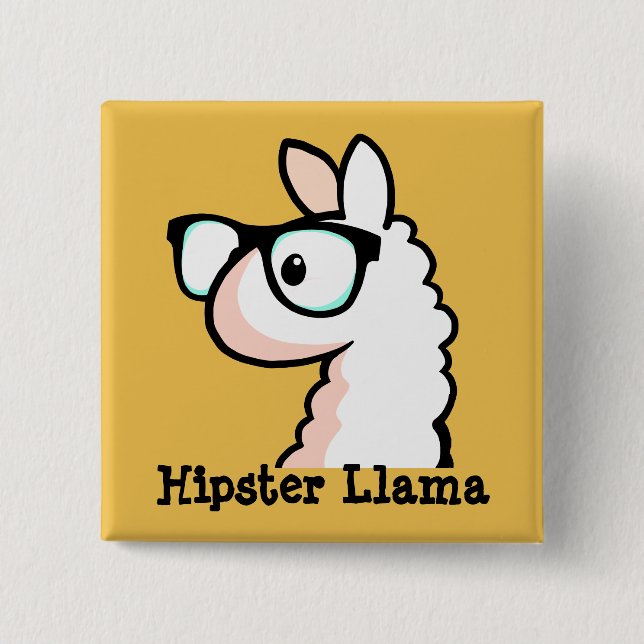 HipsterLlama Knapp (Framsida)
