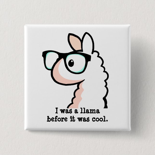 HipsterLlama Knapp (Framsida)