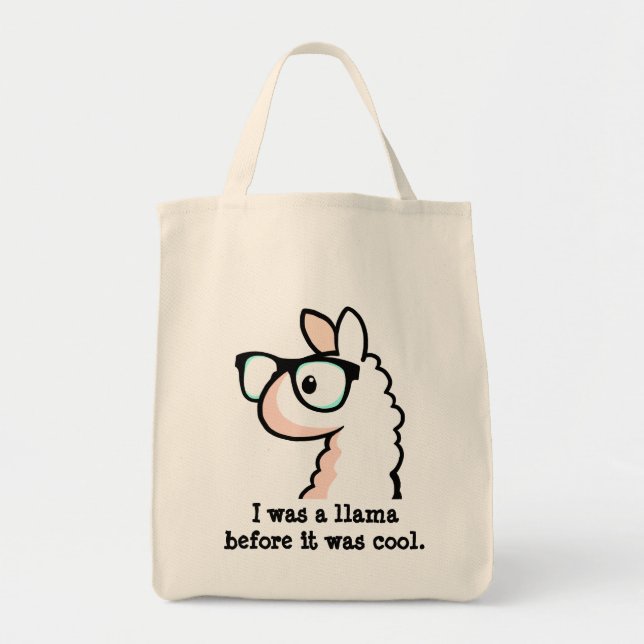 HipsterLlama Tygkasse (Framsidan)