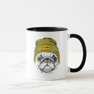 Hipstermops är det kallt mugg