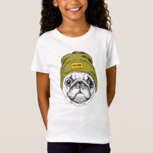 Hipstermops   är det kallt t shirt