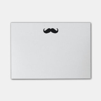 Hipstermustaschen Postar-it® noterar 4x3 Post-it Block