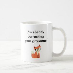 Hipsterrävgrammatik Kaffemugg