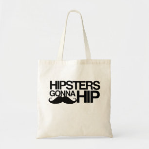 Hipsters ska Hip Stache Tygkasse