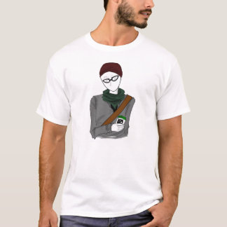 HipsterSlenderman T-tröja T-shirt