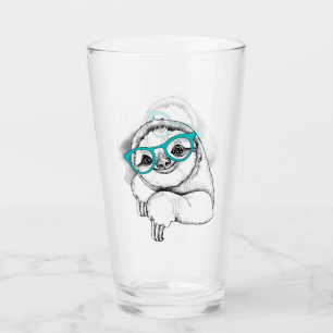 HipsterSloth Glaskopp