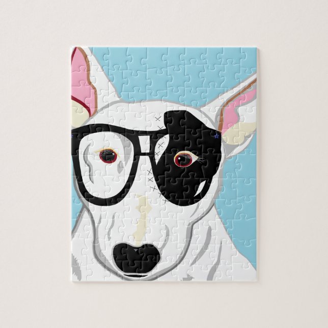 HipstertjurTerrier Pussel (Vertikal)