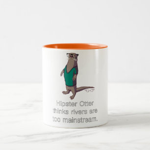 Hipsteruttermugg Två-Tonad Mugg