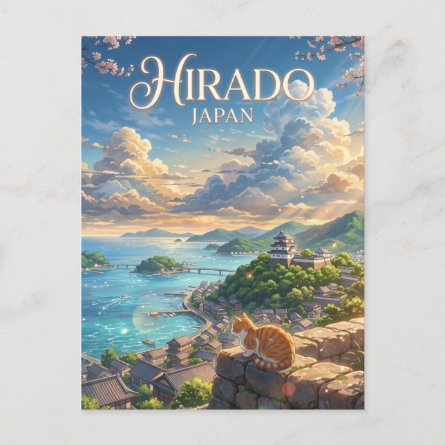 Hirado, Japan Vykort (Framsida)