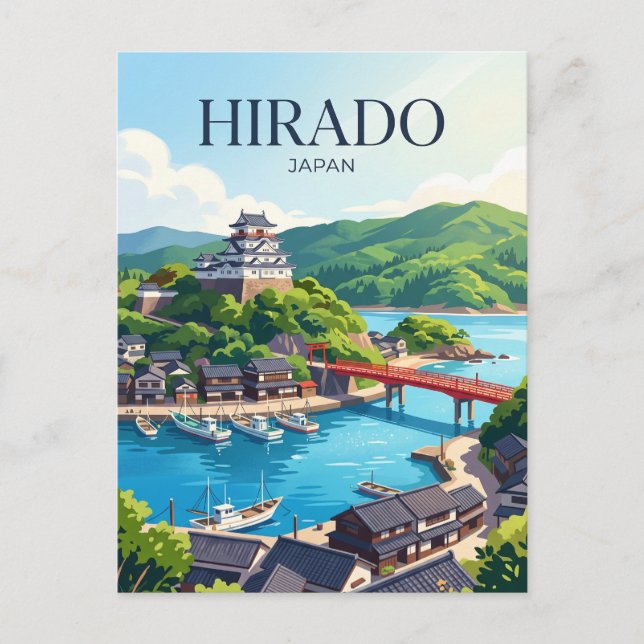 Hirado, Japan Vykort (Framsida)