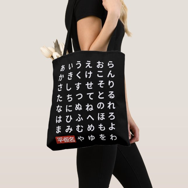 Hiragana Tygkasse (Närbild)