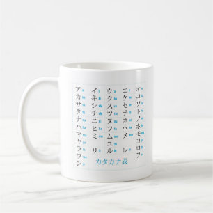 HiraganaKatakanamugg Kaffemugg