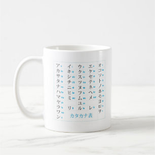 HiraganaKatakanamugg Kaffemugg