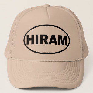 HIRAM-Ovaltruckerkeps Truckerkeps