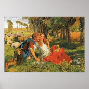 Hirelingherden, 1851-52 poster
