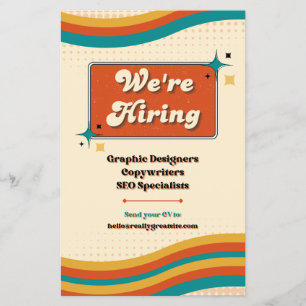 Hiring Flyer