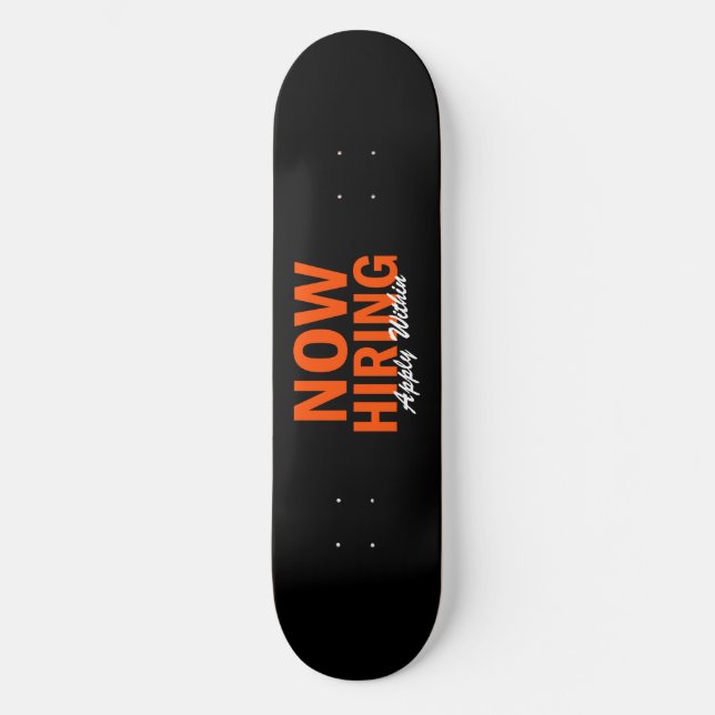 Hiring gäller nu inom mini skateboard bräda 18,5 cm (Framsida)