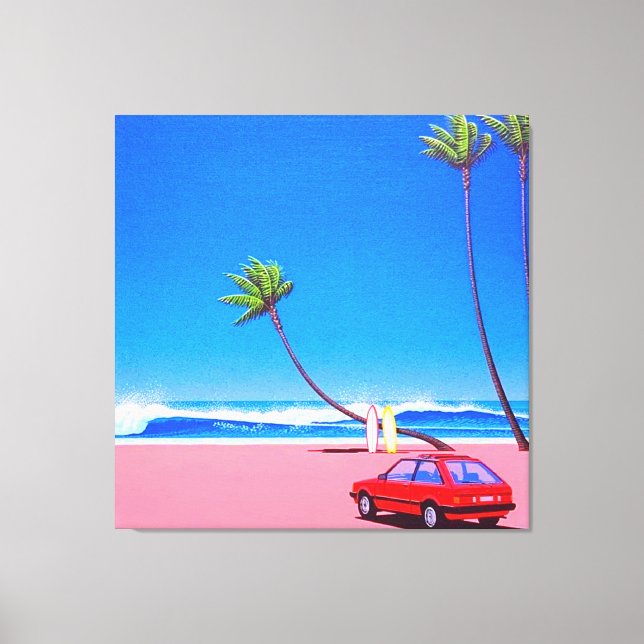 Hiroshi nagai art canvastryck (Framsida)