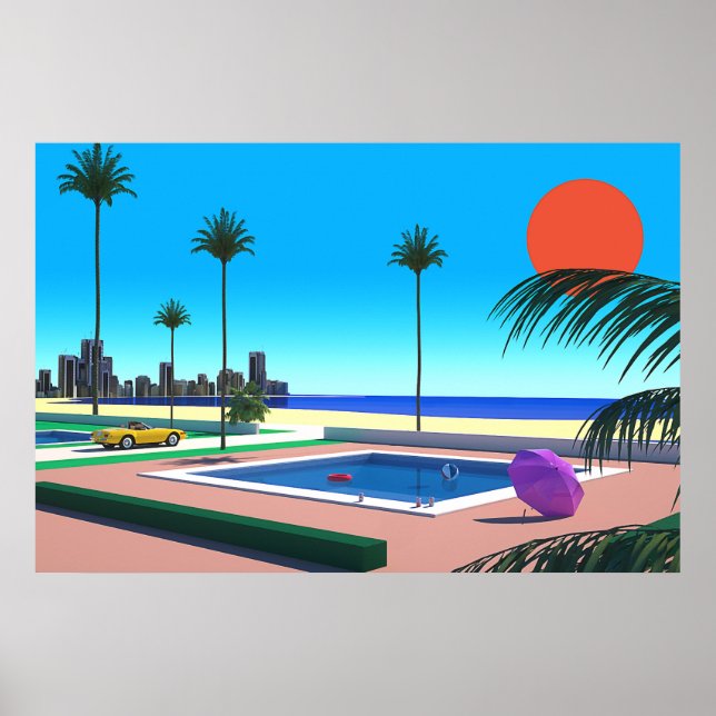 hiroshi nagai art poster (Framsidan)