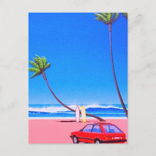 Hiroshi nagai art vykort
