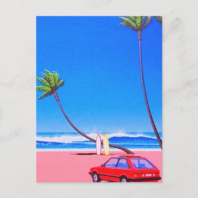 Hiroshi nagai art vykort (Framsida)