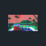 hiroshi nagai canvastryck<br><div class="desc">Teckningar för hiroshi nagai-konst, stadspunkt och flygplan</div>