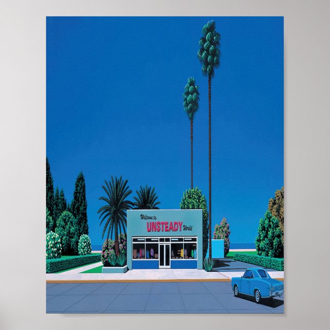 HIROSHI NAGAI POSTER (Framsidan)