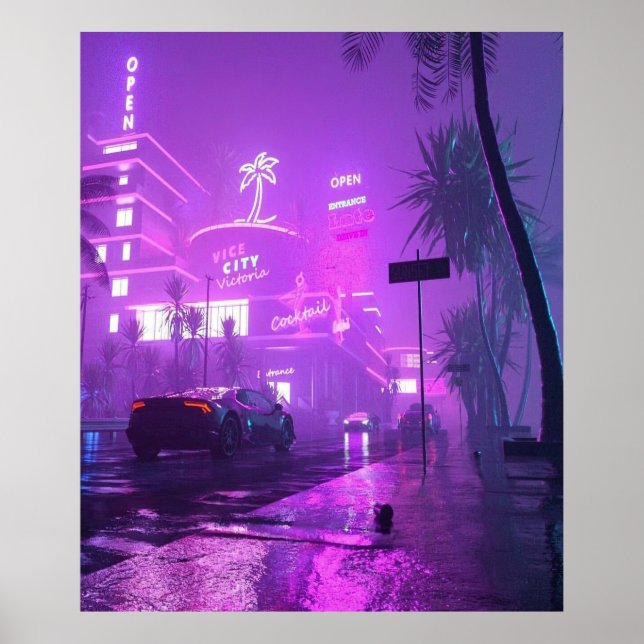 Hiroshi Nagai Poster (Framsidan)