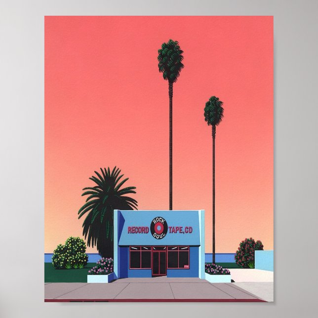 Hiroshi Nagai Poster (Framsidan)