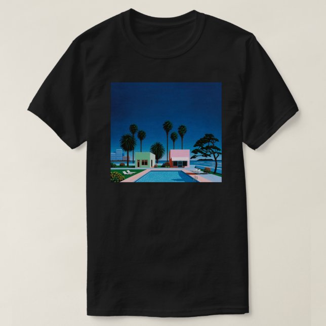 Hiroshi Nagai Vaporwave nufi Classic T-Shirt (Design framsida)
