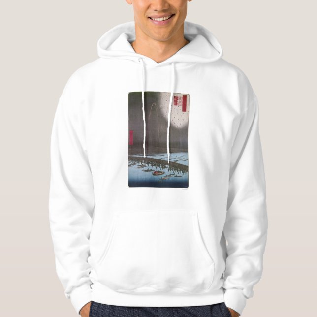 Hiroshige: Edo beskådar, 1858 Sweatshirt (Framsida)