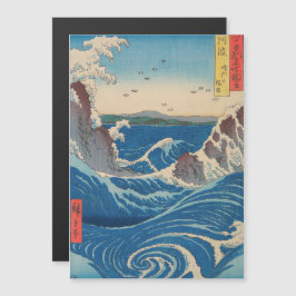 Hiroshige - Naruto Whirlpool, Awa Magnetic Card